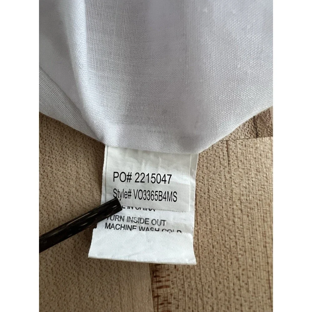 Women’s Casual Drawstring Shorts Lace Trim Lined Lightweight Beachy White M - Picture 10 of 10